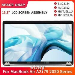 LCD Screen Display Full Assembly For MacBook Air 13.3 A2179 2020 Silver EMC3302