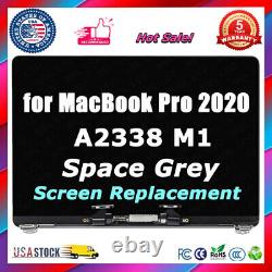 LCD Screen Display Full Assembly For MacBook Pro 13 M1 A2338 2020 EMC 3578 New