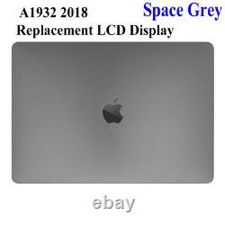 LCD Screen Display Replacement for Apple MacBook Air Retina 13 A1932 2018 Gray
