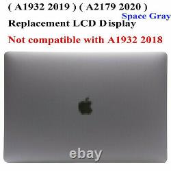 LCD Screen Display with Hinge Full Assembly For MacBook Air A2179 2020 A1932 2019