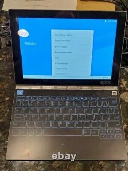 Lenovo Yoga Book 10.1 64GB android 2 in 1 Gunmetal YB1-X90F read desc