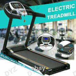 MAX 3.25HP/Folding Electric Incline Treadmill Upgraded Motorized Running Machine