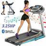 MAX 3.25HP Folding Motorized Electric Treadmill Incline Running Machine with b