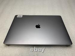 MacBook Pro A1990 2018 2019 15 LCD Display Assembly SPC GRY 661-10356 Grade B