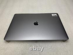 MacBook Pro A1990 2018 2019 15 LCD Display Assembly SPC GRY 661-10356 Grade B