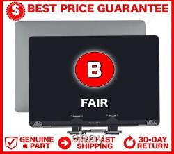 Macbook Pro 13 A1708 A1706 LCD Display Space Gray 661-05095 Used