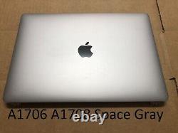 Macbook Pro A1706 A1708 LCD Space Gray OEM, Grade B+