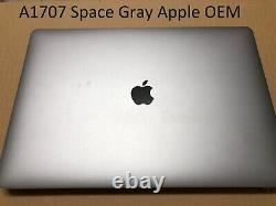 Macbook Pro A1707 LCD Assembly Space Gray OEM, Fully Tested Grade A