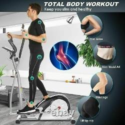 Magnetic Elliptical Exercise Cardio Machine Trainer Home Gym Fitness APP CTRL /