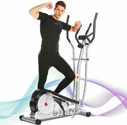 Magnetic Elliptical Exercise Cardio Machine Trainer Home Gym Fitness APP CTRL /