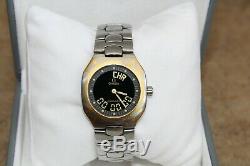 Mens Omega Seamaster Polaris Gold/Steel Multifunction watch (+box & extra links)