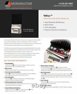 Morningstar TS-60 TriStar Solar Charge Controller 60A 12/24/48 Volt