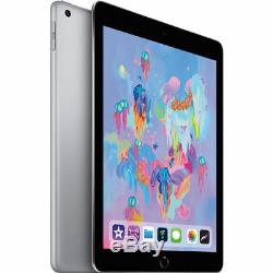 NEW Apple iPad 6th Generation 32GB Space Gray with Apple Warranty Factory Sealed