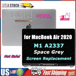 NEW LCD LED Screen Display Assembly Space Gray for MacBook Air 13 M1 A2337 2020