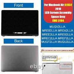 NEW LCD Screen Display Assembly Space Gray For MacBook Air 13 A1932 2018