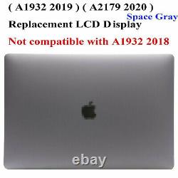NEW LCD Screen Display Assembly Space Gray MacBook Air 13 A2179 A1932 2019 2020