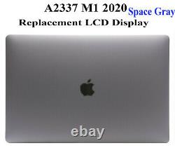NEW LCD Screen Display Assembly Space Gray for MacBook Air 13 M1 A2337 2020