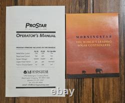 New Morningstar ProStar PS-30M LCD Display PWM Charge Controller 12/24V 30A