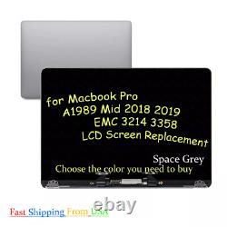 New for Apple MacBook Pro A1989 A2159 A2289 A2251 LCD Screen Display Assembly