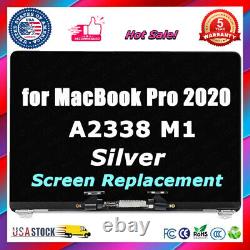 New for MacBook Pro 13 A2338 2020 LCD Screen Display True Tone Gray Silver A++
