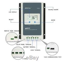 Newest EPEVER Tracer AN 10A 20A 30A 40A MPPT Solar Charge Controller OR MT50