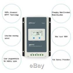 Newest EPEVER Tracer AN 10A 20A 30A 40A MPPT Solar Charge Controller OR MT50