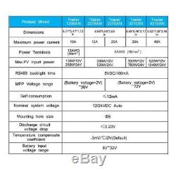 Newest EPEVER Tracer AN 10A 20A 30A 40A MPPT Solar Charge Controller OR MT50