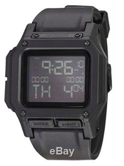 Nixon Regulus Mens Water and Shock Resistant Digital Watch. 46mm. Locking Loop