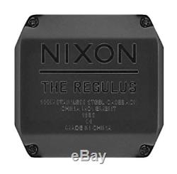Nixon Regulus Mens Water and Shock Resistant Digital Watch. 46mm. Locking Loop