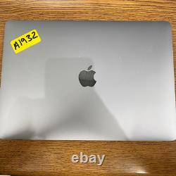 OEM 2018 Macbook Air LCD Display Assembly A1932 Space Gray