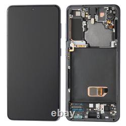 OEM For Samsung Galaxy S21 G991 Display LCD Screen Digitizer Replacement + Frame