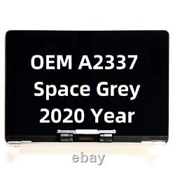 OEM New LCD Screen Display Assembly For MacBook Air 13 A2337 2020 M1(Gray)