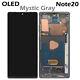 OLED For Samsung Note20 5G N981 N980 LCD Display Touch Screen Frame Replace Gray