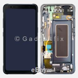 OLED LCD Display Touch Screen Digitizer Frame For Samsung Galaxy S8 Active G892