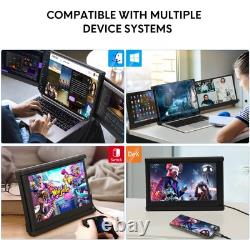P2 Triple Portable Monitor for Laptop Screen Extender 12 Inch Dual Monitors E