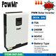 PowMr 3000W Hybrid Solar Inverter In 50A Controller Uninterruptible Power PV96V