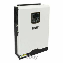 PowMr 3000W Hybrid Solar Inverter In 50A Controller Uninterruptible Power PV96V