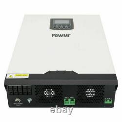 PowMr 5000W 48V Solar Inverter Uninterruptible Power 110A PWM Controller AC230V