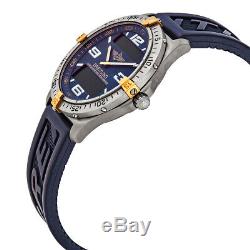 Pre-owned Breitling Aerospace Quartz Blue Dial Men's Watch PRE-BTF75362