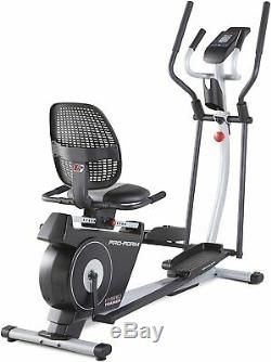 Pro Form 2 in 1 Elliptical/Recumbent Hybrid Speakers