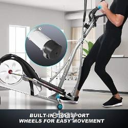 Pro Magnetic Elliptical Machine Exercise Training Home-Gym Fitness Smooth Quiet