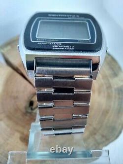 RARE Elektronika 5 Chronograph 30354 Vintage USSR Soviet LCD Digital watch 1980s