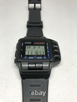 Rare Vintage Casio CMD-10 Remote Control TV Wrist Watch 1138 Japan Module