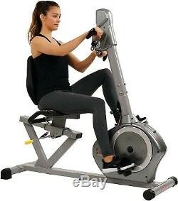 Recumbent Bike withArm Exerciser, 350lb seat limit FREE Shipping -5-7 days apx