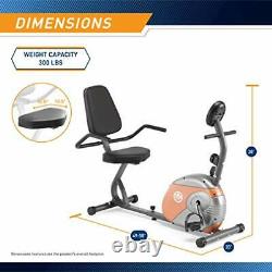 Recumbent Exercise Bike Fitness Stationary Indoor Bicycle Cardio Workout Cycling