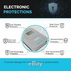 Renogy Rover PG 40Amp MPPT Solar Charge Controller 12 24 Volt Battery Regulator
