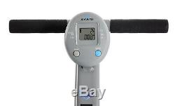 Rowing Machine Rower Hydraulic Resistance Home Gym Exercise Workout Fitness Fold