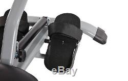 Rowing Machine Rower Hydraulic Resistance Home Gym Exercise Workout Fitness Fold