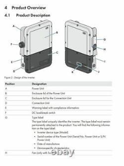 SMA SB7.0-1 SP-US-41 Sunny Boy 7.0-US, 3-MPPT, AFCI 208/240VAC with SPS Function