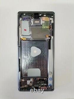 Samsung Galaxy Note 20 Gray LCD Display Screen Digitizer Frame N980 OEM NEW